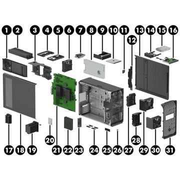 HP SPS-MB WS Z8 W (P10846-601) thumbnail