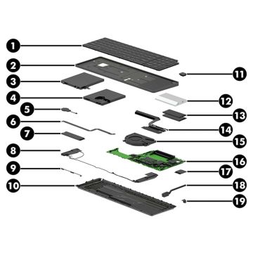 HP SPS-MB AMD KRK R5 340 PRO KBPC G1A WIN (P80918-601) thumbnail