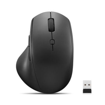 Lenovo 600 Wireless Media muis Kantoor Rechtshandig RF Draadloos Optisch 2400 DPI (GY50U89282) thumbnail