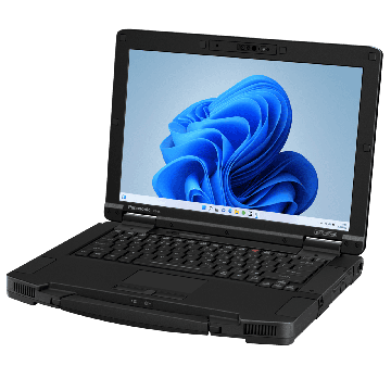 Panasonic Toughbook FZ-56mk1 - FHD model + Touch - WWAN 4G - US-int Qwertybacklit keyb - 512Gb SSD - 16GB Mem - webcam - Win 11  (FZ-56BZ016B4) thumbnail