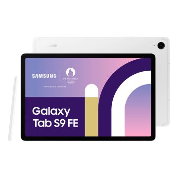 Samsung Galaxy Tab S9 FE S9 FE Samsung Exynos 128 GB 27,7 cm (10.9") 6 GB Wi-Fi 6 (802.11ax) Android 13 Zilver (SM-X510NZSAEUB) thumbnail