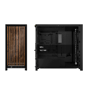 Corsair FRAME 5000D Wood RS Performance Mid-Tower Case Black/Walnut (CC-9011353-WW) thumbnail