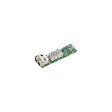 Super Micro Supermicro Micro-LP NIC Network Card Dual-Port RJ-45 10 Gbit LP AOC-CTGS-I2T-O (AOC-CTGS-I2T-O) thumbnail