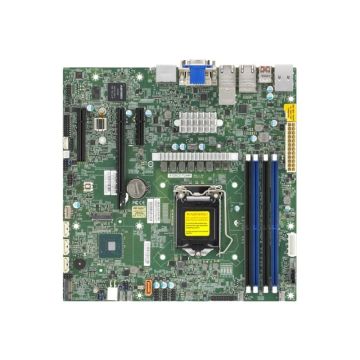 Super Micro SUPERMICRO X12SCZ-TLN4F Motherboard Micro ATX LGA1200 Socket W480E USB 3.2 Gen 2 X 10 Gigabit LAN (MBD-X12SCZ-TLN4F-B) thumbnail