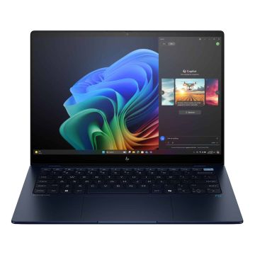 HP EliteBook Ultra G1q Copilot+ PC Snapdragon X1E-78-100 Laptop 35,6 cm (14") Touchscreen 2.2K 16 GB LPDDR5x-SDRAM 512 GB SSD Wi-Fi 6E (802.11ax) Windows 11 Pro Blauw