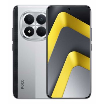 Xiaomi POCO M8 Pro 5G Dual-SIM Smartphone 12 GB RAM 512 GB Speicher Silber (MZM0MLVEU) thumbnail