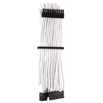 Corsair Premium Individually Sleeved ATX 24-pinType 4 (Generation 4) WHITE (CP-8920231) thumbnail