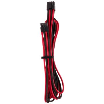 Corsair Premium Individually Sleeved EPS12V CPUcable Type 4 (Generation 4) RED/BLACK (CP-8920240) thumbnail