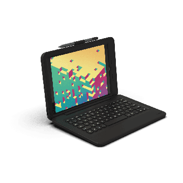 ZAGG Keyb Pro Keys iPad 10.2 Bla/Gray UK (103407134) thumbnail