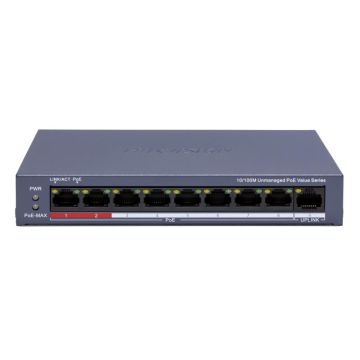 Hikvision DS-3E0109P-E/M(B) PoE Switch (DS-3E0109P-E/M(B)) thumbnail