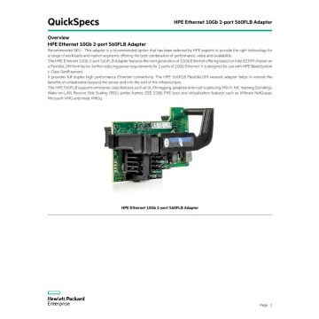 HP Ethernet 10Gb 2P 560Flb Adptr (RP001230251) thumbnail
