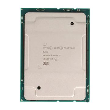 INTEL XEON 24 CORE CPU PLATINUM 8260 35.75MB 2.40GHZ 165W (2933) (SRF9H) thumbnail