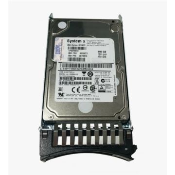 Lenovo IBM Lenovo Gen2 - Festplatte - 600 GB - Hot-Swap - 2.5 (6.4 cm) - SAS 6Gb/s - 10000 U/min - für BladeCenter HS23, System  (90Y8874) thumbnail