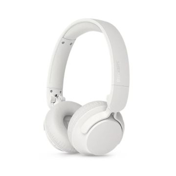 Philips TAH4500WT/00 hoofdtelefoon/headset Draadloos Hoofdband Oproepen/muziek Bluetooth Wit (TAH4500WT/00) thumbnail