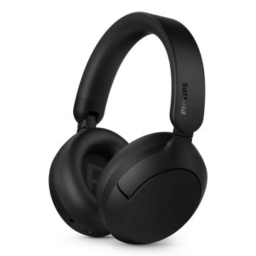 Philips TAH6000BK/00 hoofdtelefoon/headset Bedraad en draadloos Hoofdband Oproepen/muziek Bluetooth Zwart (TAH6000BK/00) thumbnail