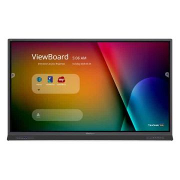 Viewsonic IFP7552-1B beeldkrant Interactief flatscreen 190,5 cm (75") LCD Wifi 400 cd/m² 4K Ultra HD Zwart Touchscreen Type processor Android (IFP7552-1B) thumbnail