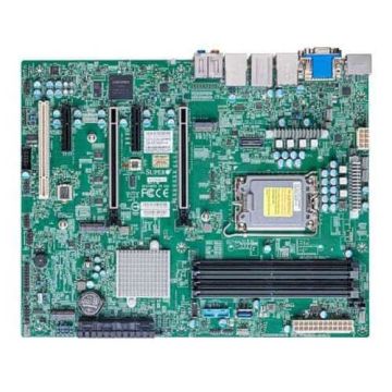 Super Micro SUPERMICRO X13SEM-F - Motherboard - micro ATX - LGA4677 Socket-E - Intel C741 Chipsatz - USB 3,2 Gen 1 - 2 x Gigabit (MBD-X13SEM-F-B) thumbnail