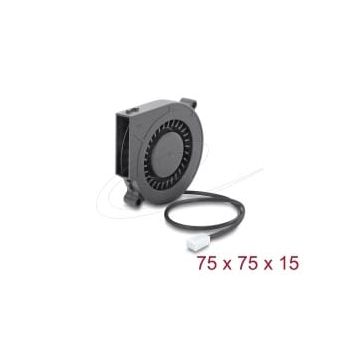Delock Axiallüfter 12 V DC, 35 x 35 x 10 mm schwarz (67617) thumbnail