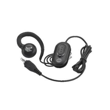 Zebra HDST-35MM-PTVP-01 hoofdtelefoon/headset Bedraad oorhaak Oproepen/muziek Zwart (HS2100-OTH-SB) thumbnail