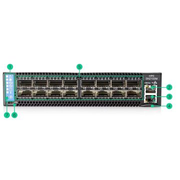 HPE 25GbE 48SFP28 12QSFP28 Power to Conn (S2T77A) thumbnail