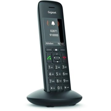 Gigaset C570 HX schwarz int. Mobilteil + Ladeschale (S30852-H2861-R101) thumbnail