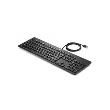 HP Business Slim Keyboard USB QWERTY UK Zwart (803181-331) thumbnail