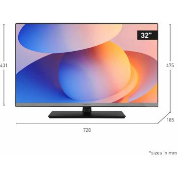 Panasonic 81,3cm/32 (1366x768) Panasonic TB-32S40A 16:9 HD LED TiVo HDMI (TB-32S40AEZC) thumbnail