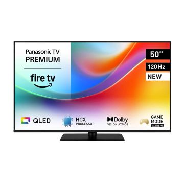 Panasonic 127,0cm/50 (3840x2160) Panasonic TV-50W85B 16:9 4K QLED 120Hz Fire TV HDR Dolby Atmos (TV-50W85BEZC) thumbnail