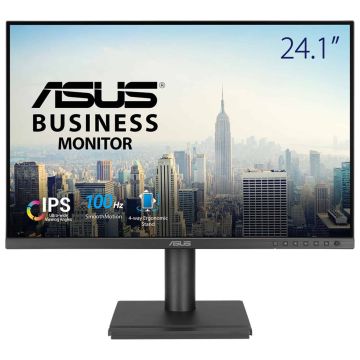 ASUS BE248QF computer monitor 61,2 cm (24.1") 1920 x 1200 Pixels WUXGA LED Zwart (BE248QF) thumbnail