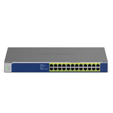 NETGEAR GS524PP Unmanaged Gigabit Ethernet (10/100/1000) Power over Ethernet (PoE) Grijs (GS524PP-100EUS) thumbnail