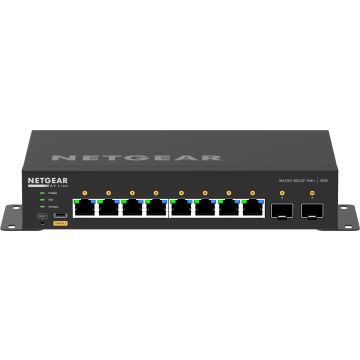 NETGEAR GSM4210PX Managed L2/L3 Gigabit Ethernet (10/100/1000) Power over Ethernet (PoE) Zwart (GSM4210PX-100EUS) thumbnail