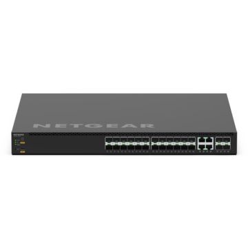 NETGEAR MSM4328F Managed L3 10G Ethernet (100/1000/10000) 1U Zwart (MSM4328F-100NES) thumbnail