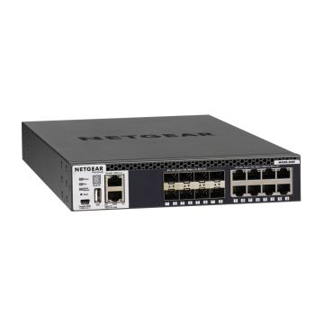 NETGEAR XSM4316S Managed L3 10G Ethernet (100/1000/10000) 1U Zwart (XSM4316S-100NES) thumbnail