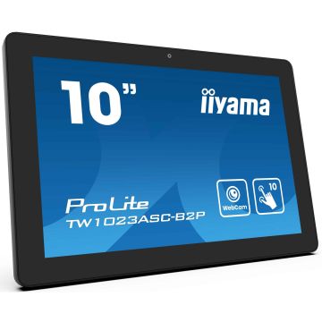 iiyama TW1023ASC-B2P computer monitor 25,6 cm (10.1") 1280 x 800 Pixels Touchscreen Zwart (TW1023ASC-B2P) thumbnail