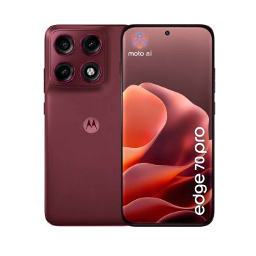 Motorola edge 70 pro 17,2 cm (6.78") Dual SIM Android 16.0 5G USB Type-C 8 GB 256 GB 6500 mAh Bordeaux (PBC20084SE) thumbnail
