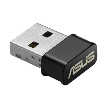 ASUS USB-AC53 Nano AC1200 Dual-Band USB-WLAN-Adapter [WLAN AC, 300+867 Mbit/s, MIMO-Technologie] (90IG03P0-BM0R10-PROMO) thumbnail