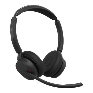 Jabra Evolve3 45 Headset Draadloos Hoofdband Kantoor/callcenter USB Type-C Bluetooth Zwart (34599-999-899) thumbnail