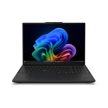 Lenovo ThinkPad T16 Gen 5 (Intel) Copilot+ PC Intel Core Ultra 7 355 Laptop 40,6 cm (16") WUXGA 16 GB LPDDR5x-SDRAM 512 GB SSD Wi-Fi 7 (802.11be) Windows 11 Pro Engels Zwart (21WT005GMH) thumbnail