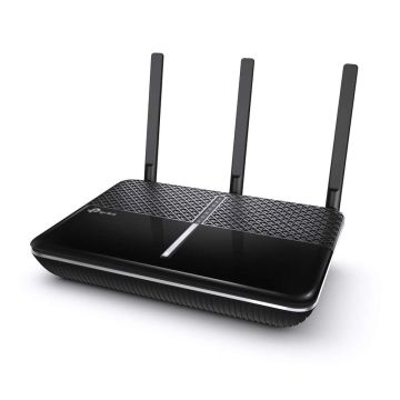 TP-Link Archer C2300 V2 draadloze router Gigabit Ethernet Dual-band (2.4 GHz / 5 GHz) Zwart (ARCHER C2300) thumbnail