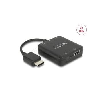 Delock USB Type-C™ Netzwerk Adapter Gigabit LAN 1 x RJ45 PoE mit USB Power Delivery (81633) (81633) thumbnail