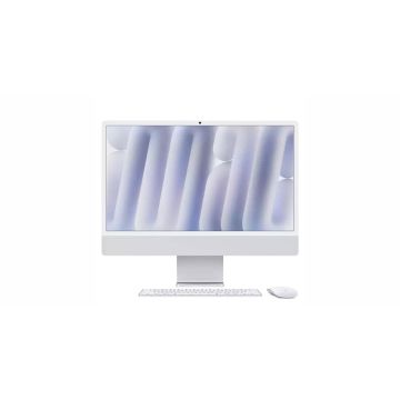 Apple iMac Silber CZ1EH-00200010 - 61cm(24‘‘) M4 10-Core CPU, 10-Core GPU, 16GB RAM, 1TB SSD, Standardglas, Magic Keyboard TID u (CZ1EH-00200010) thumbnail