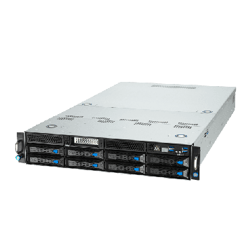 ASUS ESC4000A-E10 2U GPU Server AMD EPYC 7742 64-Core 8x DDR4 DIMM 8x SATA/SAS/NVMe Hot-Swap Bay 4x GPU Slots 2x1600W Refurbishe (ESC4000A-E10-7742-1600W-REF) thumbnail