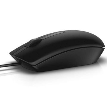 DELL MS116 muis Kantoor Ambidextrous USB Type-A Optisch 1000 DPI (275-BBCB) thumbnail