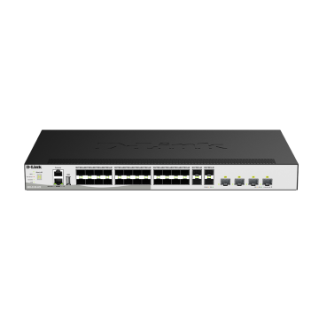 D-Link 32-Port 10G SFP+ Layer 3 Stackable Managed Switch with 25G Uplinks (DXS-3130-32S/E) thumbnail