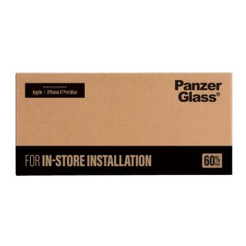 PanzerGlass ® Screen Protector iPhone 2026 Pro Max | 17 Pro Max | Ultra-Wide Fit for FastFit Installation Machine Doorzichtige schermbeschermer 1 stuk(s) (PG_PG43734) thumbnail
