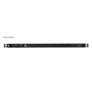 ATEN Basis 0U PDU met meter en piekbescherming (PE1216SG) thumbnail