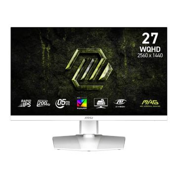 MSI 27(68.6cm)TFT MSI MAG 274QRFWDE E20 White GAMING Flat retail (9S6-3CF99T-002) thumbnail