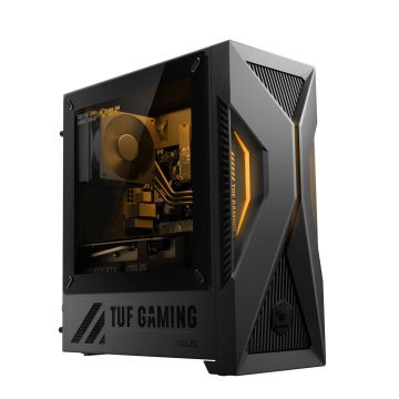 ASUS TUF Gaming T500 T500MV-13620H322W Intel® Core™ i7 i7-13620H 16 GB DDR5-SDRAM 1 TB SSD NVIDIA GeForce RTX 5060 Windows 11 Home Mini Tower PC Zwart, Grijs (90PF05H2-M01190) thumbnail