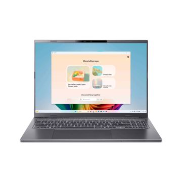 Acer Aspire 16 AI A16-61M-R2SM Copilot+ PC AMD Ryzen AI 7 350 Laptop 40,6 cm (16") WUXGA 16 GB LPDDR5x-SDRAM 512 GB SSD Wi-Fi 6E (802.11ax) Windows 11 Home Grijs (NX.JLLEH.001) thumbnail