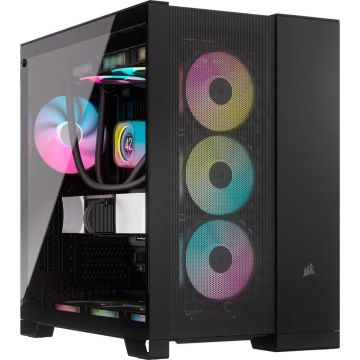 CORSAIR Geh Midi 6500D Airflow (Tempered Glass) Black (CC-9011259-WW) thumbnail